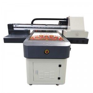 A1 Size 600*900mm Flatbed UV Printer With 2 Espon TX800 Print Heads